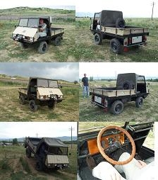 Fold Down Sides, Custom Spare Mount, 3Klb. Winch Mount, Driving Lights, Winch Bumper, Receiver Hitch, Custom Dash... VERY COOL!